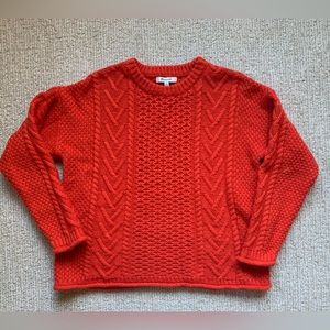 Madewell Cableknit Pullover Sweater